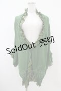 axes femme / フリルボレロ M グリーン H-25-10-21-046-AX-TO-NS-ZH