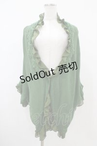 axes femme / フリルボレロ M グリーン H-25-10-21-046-AX-TO-NS-ZH