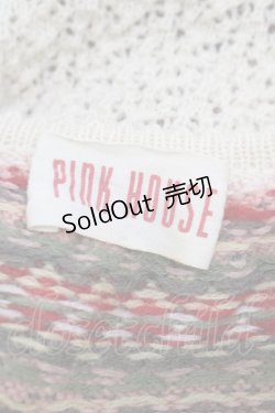 画像3: PINK HOUSE / ニットカーディガン Free 生成り H-25-10-21-047-LO-TO-NS-ZH