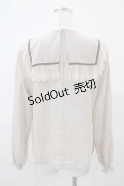 画像2: Fi.n.t / スクエアカラーブラウス Free ベージュ H-25-10-21-055-CA-BL-NS-ZH