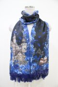 Enchantlic Enchantilly / いばらの城マフラー  ブラック H-25-10-21-008-LO-ZA-NS-ZH