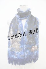 Enchantlic Enchantilly / いばらの城マフラー  ブラック H-25-10-21-008-LO-ZA-NS-ZH