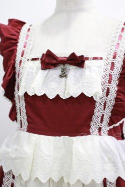 画像5: ALICE and the PIRATES / My Dear Dollベビードールジャンパースカート Free ボルドー H-25-10-21-1002-PA-OP-NS-ZH