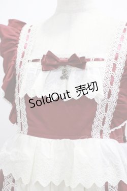 画像5: ALICE and the PIRATES / My Dear Dollベビードールジャンパースカート Free ボルドー H-25-10-21-1002-PA-OP-NS-ZH