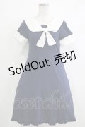 BABY,THE STARS SHINE BRIGHT / リボンタイつきセーラーワンピース Free ネイビー H-25-10-21-1026-BA-OP-NS-ZH