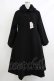 画像1: m petit by misako / AM*リボンコート L ブラック H-25-10-21-1027-LO-CO-NS-ZH (1)