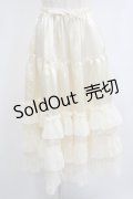 BABY,THE STARS SHINE BRIGHT / レースフリルペチコート Free アイボリー H-25-10-21-1030-BA-SK-NS-ZH