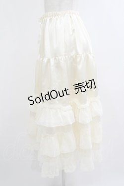 画像2: BABY,THE STARS SHINE BRIGHT / レースフリルペチコート Free アイボリー H-25-10-21-1030-BA-SK-NS-ZH