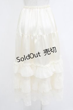 画像3: BABY,THE STARS SHINE BRIGHT / レースフリルペチコート Free アイボリー H-25-10-21-1030-BA-SK-NS-ZH