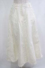 画像1: PINK HOUSE / マーメイドスカート 3（M） オフホワイト H-25-10-21-1031-LO-SK-NS-ZH (1)