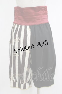 画像3: ALICE and the PIRATES / 月影誘う白黒闇夜の案内人パンツ Free ブラック H-25-10-21-1036-PA-PA-NS-ZH