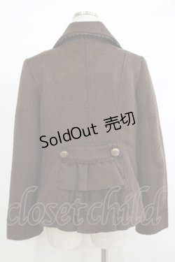 画像3: axes femme / ラメバックフリルコート M ブラウン H-25-10-21-1041-AX-CO-NS-ZH