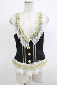 ALICE and the PIRATES / ジークフリードベスト Free ブラック H-25-10-21-1045-PA-JA-NS-ZH