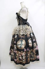 画像2: Royal Princess Alice / マリーニャントワネットドレス Free ブラック H-25-10-21-1001-LO-OP-NS-ZH (2)