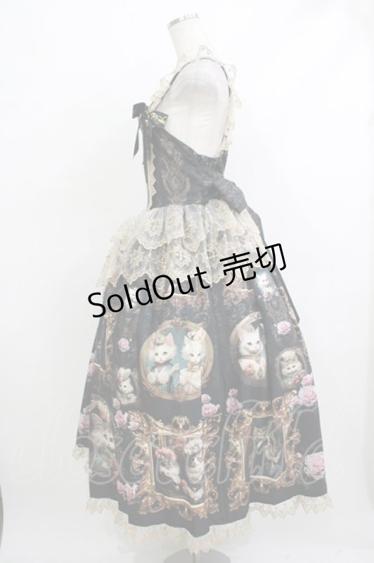 画像2: Royal Princess Alice / マリーニャントワネットドレス Free ブラック H-25-10-21-1001-LO-OP-NS-ZH (2)