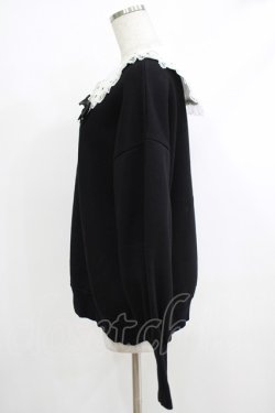 画像2: Secret Honey / フリルセーラー裏起毛トップス Free ブラック H-25-10-21-1056-CA-TO-NS-ZH