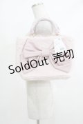 axes femme / リボンデザインファーバッグ  ピンク H-25-10-21-1063-AX-BG-NS-ZH