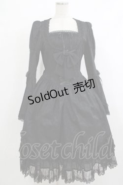 画像1: ALICE and the PIRATES / Schone Rose von Schwestern ワンピース Free ブラック H-25-10-21-1006-PA-OP-NS-ZH