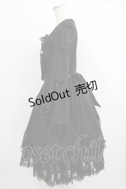 画像2: ALICE and the PIRATES / Schone Rose von Schwestern ワンピース Free ブラック H-25-10-21-1006-PA-OP-NS-ZH
