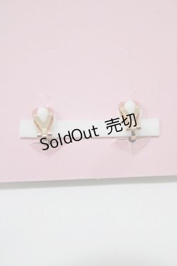 画像3: m petit by misako / AMPLリボンモチーフイヤリング  ブラック H-25-10-21-1069-LO-AC-NS-ZH