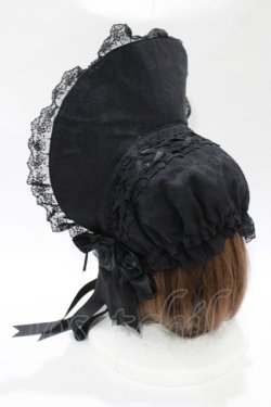 画像2: ALICE and the PIRATES / Schone Rose von Schwesternボンネット  ブラック H-25-10-21-1072-PA-AC-NS-ZH