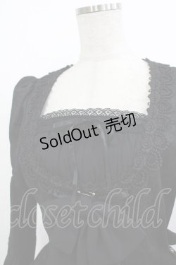 画像4: ALICE and the PIRATES / Schone Rose von Schwestern ワンピース Free ブラック H-25-10-21-1006-PA-OP-NS-ZH