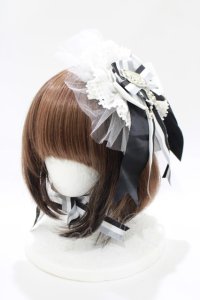 ALICE and the PIRATES / A/Pトリコロールヘッドドレス  ブラック H-25-10-21-1077-PA-AC-NS-ZH