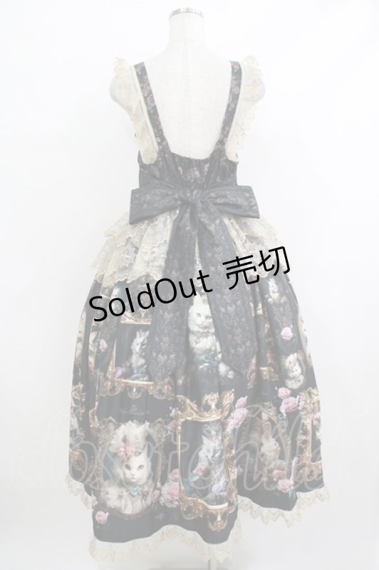 画像3: Royal Princess Alice / マリーニャントワネットドレス Free ブラック H-25-10-21-1001-LO-OP-NS-ZH (3)