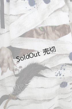 画像4: ALICE and the PIRATES / Wolf the ripper柄ジャンパースカート Free ネイビー H-25-10-21-1008-PA-OP-NS-ZH