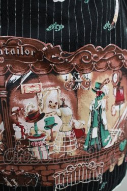 画像4: ALICE and the PIRATES / アリスと不思議な仕立て屋さんの秘密柄ジャンパースカートI Free ブラック H-25-10-21-1011-PA-OP-NS-ZH