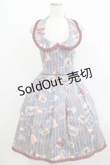 ALICE and the PIRATES / Teufel von Hameln柄ジャンパースカートII Free サファイア H-25-10-21-1013-PA-OP-NS-ZH