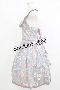 画像2: ALICE and the PIRATES / Teufel von Hameln柄ジャンパースカートII Free サファイア H-25-10-21-1013-PA-OP-NS-ZH