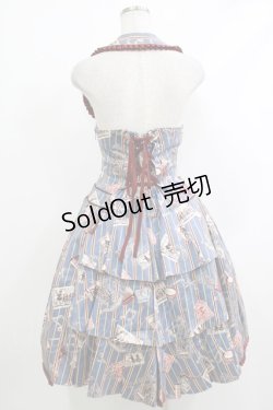 画像3: ALICE and the PIRATES / Teufel von Hameln柄ジャンパースカートII Free サファイア H-25-10-21-1013-PA-OP-NS-ZH