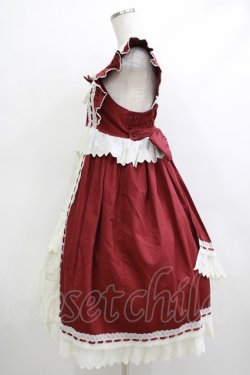 画像2: ALICE and the PIRATES / My Dear Dollベビードールジャンパースカート Free ボルドー H-25-10-21-1002-PA-OP-NS-ZH