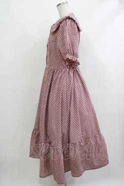 画像2: m petit by misako / AM*ギンガムCHKワンピース L レッド H-25-10-21-1017-LO-OP-NS-ZH