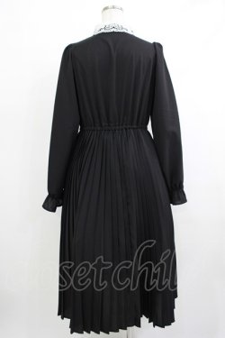 画像3: m petit by misako / AM*レースエリプリーツワンピース L ブラック H-25-10-21-1018-LO-OP-NS-ZH