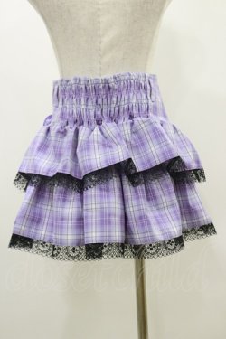 画像2: QOOZA / Kuromi mini skirt  ラベンダー H-25-10-21-2005-PU-SK-KB-ZH