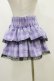 画像2: QOOZA / Kuromi mini skirt  ラベンダー H-25-10-21-2001-PU-SK-KB-ZH (2)