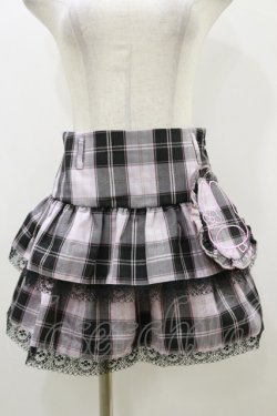 画像1: QOOZA / My Melody mini skirt  ピンク H-25-10-21-2012-PU-SK-KB-ZH