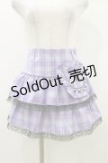 QOOZA / Kuromi mini skirt  ラベンダー H-25-10-21-2002-PU-SK-KB-ZY