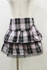QOOZA / My Melody mini skirt  ピンク H-25-10-21-2016-PU-SK-KB-ZH