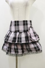 QOOZA / My Melody mini skirt  ピンク H-25-10-21-2017-PU-SK-KB-ZH