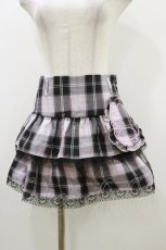 画像1: QOOZA / My Melody mini skirt  ピンク H-25-10-21-2017-PU-SK-KB-ZH (1)