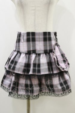 画像1: QOOZA / My Melody mini skirt  ピンク H-25-10-21-2019-PU-SK-KB-ZY