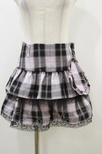QOOZA / My Melody mini skirt  ピンク H-25-10-21-2020-PU-SK-KB-ZY