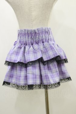 画像2: QOOZA / Kuromi mini skirt  ラベンダー H-25-10-21-2002-PU-SK-KB-ZH