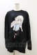 画像1: QOOZA / 東京喰種×QOOZA鈴屋什造 L/S TEE  ブラック H-25-10-21-2022-PU-TO-KB-ZH (1)