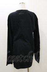 画像2: QOOZA / 東京喰種×QOOZA鈴屋什造 L/S TEE  ブラック H-25-10-21-2023-PU-TO-KB-OS (2)