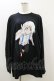 画像1: QOOZA / 東京喰種×QOOZA鈴屋什造 L/S TEE  ブラック H-25-10-21-2024-PU-TO-KB-ZH (1)