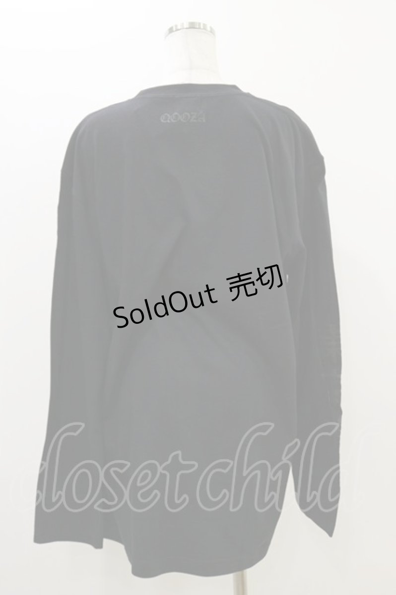 画像2: QOOZA / 東京喰種×QOOZA鈴屋什造 L/S TEE  ブラック H-25-10-21-2024-PU-TO-KB-ZI (2)